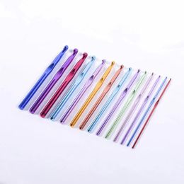 Hook Needles Crochet Set Color Alumina Crochet Knitting Tools Metal Single Head