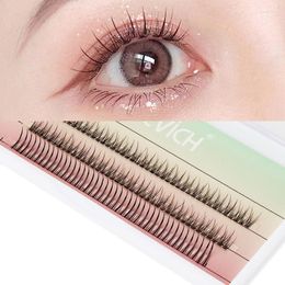 False Eyelashes 1Set Volume Cluster Fashion Professional Eye Lashes Natural Bundles Long Lasting Easy Apply DIY Makeup Tools