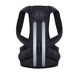 Men's Body Shapers Men's Unisex Posture Corrector Adjustable Back Support Correct Relieve Neck And Shoulder Pain Improves Upright