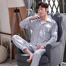 Men's Sleepwear Men's Pyjamas Cotton Soft Homewear Sexy Nightwear For Men Comfortable Leisure Pigiama Uomo Night Gowns