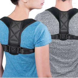 Men's Body Shapers Men's Spine Posture Corrector Back Support Belt Shoulder Bandage Correction Humpback Band Pain Relief