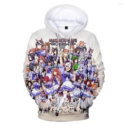 Men's Hoodies Sweatshirts Pullover Boys/girls Pretty Derby Clothes Game 3D Adult And Kids Long Sleeve Casual Men Full