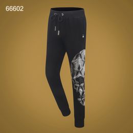 PP pants Men's Designer slim fit Casual rhinestone Streetwear M-xxxL P66602