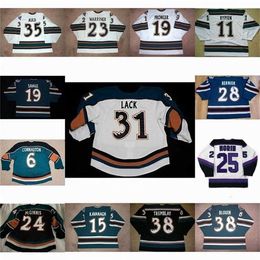 Gla Mit Manitoba Moose 23 Todd Warriner 17 Darby 24 Keefe 31 Eddie Lack 38 Tremblay 19 Savage 38 Sylvain Blouin 52 Shirokov Hockey Jersey