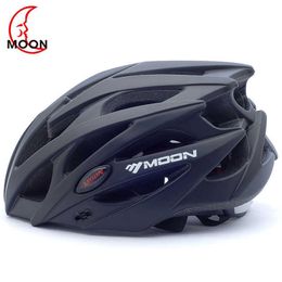 Cycling Helmets MOON Magnetic Goggles Men Women Bicycle With Lens MTB Bike Casco Ciclismo Road Mountain T220927