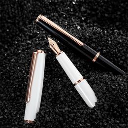 Fountain Pens Hongdian fountain pen boys ladies retro highend practice calligraphy 920 gold star school office business pen christmas gifts 220923