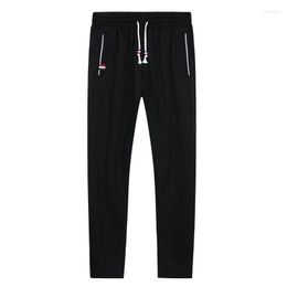 Men's Pants Men's Sweatpants Plus Size 5XL 6XL Men Joggers Track Elastic Waist Sport Casual Trousers Baggy Fitness Gym Clothing Black