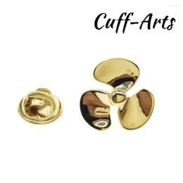 Brooches Brooch Lapel Pin For Men Pins And Ships Propeller Badge Jewelry Broche De La Solapa By Cuffarts P10269