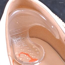 Compact Mirrors Rearfoot Invisible Silica Gel Stickers Transparent Slip-resistant Foot Shoes High Heel Shoe Pad Insert Care P0030