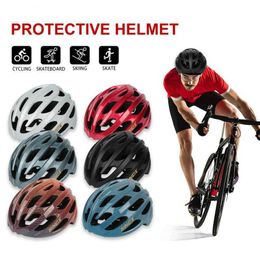 Cycling Helmets RNOX Aero Bicycle Cycling Helmet City Safety Ultralight Road Bike Helmet Red MTB Outdoor Mountain Sports Cap Casco Ciclismo T220926