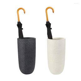 Hooks Japanese Style Retro Umbrella Stand Bucket Storage Shelf Office Commercial Household Flower Arrangement