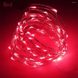 Strings 10m 32.8ft Pos Clip Copper Wire String Lights 3 Battery Operated Night Light For Christmas Festival Party Home Decor Sale