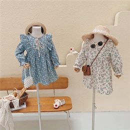 Girl Dresses Girls Dress Spring Korean Children's Clothing Small And Medium-sized Virgin Baby Long-sleeved Cotton Princess