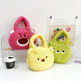 Backpacks Children Doll Handbag Fashion Korean Portable Shoulder Bag Cute Sweet Girl Bags 220924