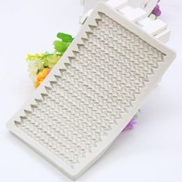 Baking Moulds Silicone Durable Knitted Pattern Fondant Mould Compact Mould For Candy