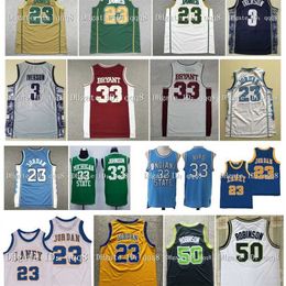 Gla James Bird College Basketball Jerseys Irish St. Vincent Mary Bryant Lower Merion North Carolina Allen Iverson David Robinson Michael Laney