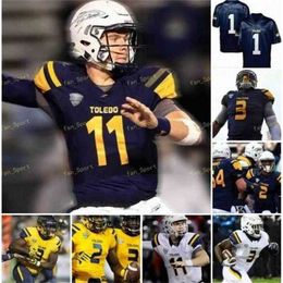 Sj NCAA College Jerseys Toledo 21 Shakif Seymour 22 Bryant Koback 3 Diontae Sj hnson 3 Kareem Hunt Custom Football Stitched