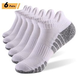 Men's Socks 612Pairs Sport Ankle Athletic Low-cut Thick Knit Outdoor Fitness Breathable Quick Dry Wear-resistant Warm 220924
