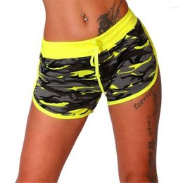 Women's Shorts Women's 2022 Ladies Sporty Camouflage Print Slim Drawstring Elastic Waist For Sport Sweatpants Joggers Army Green Xxxxl