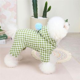 Dog Apparel Puppy Outfit Warm Chihuahua Pug Colourful Hair Balls Jacket Pet Clothes Dogs Coat Cotton