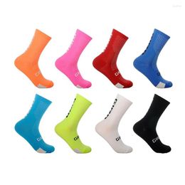 Sports Socks 1pair Unisex Football Men Women Non-slip Soccer Basketball Tennis Sport Grip Cycling Riding EU39-45