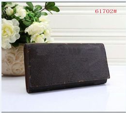 Designer Long Ladies Geldb￶rse Brieftaschen Mode Handkupplungsbeutel Frauen Muster pu Lederpass Wallet Kartenhaltertaschen 60172