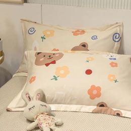 Pillows Four Season Cartoon Style Children Sleep Cotton case Student Single Soft Comfortable Down Core 220924