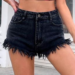 Women's Shorts Women's Large Size Sexy Denim Girl 2022 High Waist Thin Skinny Hips Stretch Leg Length Tight Jeans Women