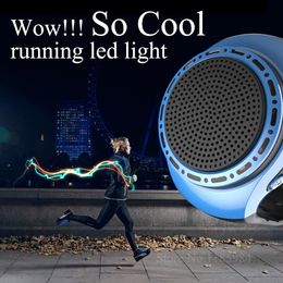 Portable Smart Hand Speaker Watch U6 Music Sport Bluetooth Speakers Self-timer Anti-Lost Alarm Support TF Card FM Radio With Led Run Light Speakers