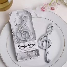Symphony Chrome Music Note Bottle Opener in Gift Box Bar Party Supplies Wedding&Bridal Shower Favours FY5596 926