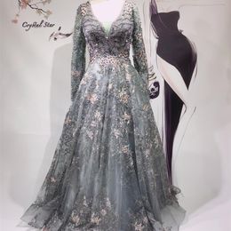 Partykleider Arabia Muslim Lange Luxus Abendkleider Kleider Perlen ALine Sparkle Für Frau Party Hochzeit Prom HO1062 220923