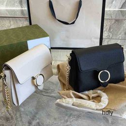 Evening Bags Designer Messenger Bags Women Chain Handbag Shoulder Packs Leather Luxury Letter Lock Crossbodybag Female Purses