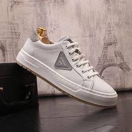 Party Shoes Fashion Wedding Designers Dress Brand Street Style White Casual Sneakers Round Toe Thick Bottom Oxford Business Driving Walking Loafer 95