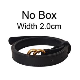 Luxury Designer Belts for Mens Womens Belt Width 2.0cm 3.4cm 3.8cm No Box