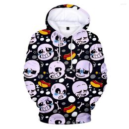 Men's Hoodies Role Game Undertale Sweatshirt Men And Women Funny Cute Streetwear Printing 3D Hoody Casual Clothing