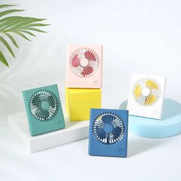 Electric Fans USB Desktop Table Charge Fan with Power Portable Mini Fan for Office Travel Air Cooling Cooler Fans With Bracket T220924