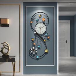 Wall Clocks Creative Silent Large Clock Modern Design Electronic Living Room Watches Horloge Murale Home Decor