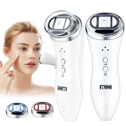 Face Care Devices mini HIFU radio frequency ultrasonic machine EMS micro current beauty instrument firming skin care anti-wrinkle tool 220922