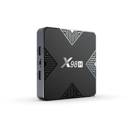 X98H TV Box Android 12 4GB 32GB Allwinner H618 Quad Core Cortex A53 Support 4K Wifi6 Google Voice Assistant Set Top Box 2G 16G