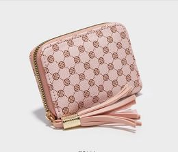 Women's Wallet Designer bag Zipper Unisex Leather Card Holder Small Change Wallet Purse For Female Short Wallets