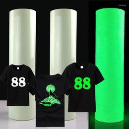 Window Stickers Glow In Dark Heat Transfer Green Colour HTV Iron On For Farbic Press Decor Film Easy To Cut