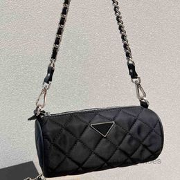 2022 Evening Bags Cylinder Crossbody Bags Women Fashion Chain Handbag Shoulder Designer Crossbody Female Phone Purses