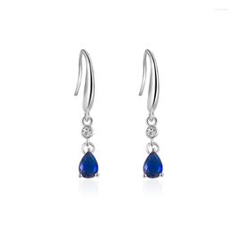 Stud Earrings Pea Topaz 925 Sterling Silver For Women Gemstones Statement Jewellery Pearl