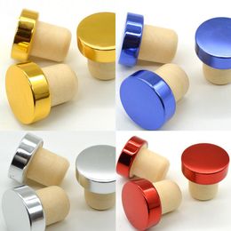 T-shape Tool Wines Stopper Silicone Plug Cork Bottles Stopper Red Wine Bottle Plugs Bar Sealing Cap Corks For Beer