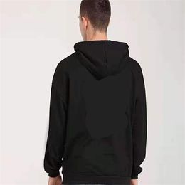 Men s Hoodies Sweatshirts VIP hoodies Autumn Korean Solid Color Fleece Oversized Pullovers Casual 220922