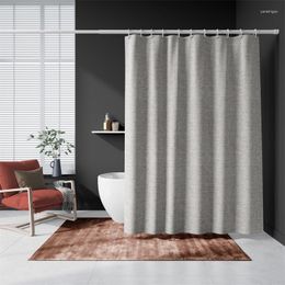 Shower Curtains Polyester Bathroom Curtain Set Luxury Waterproof Thick Nordic Hooks Cortinas Household Merchandises 60