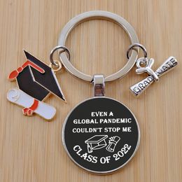 Class of 2022 Graduation Gift Keychain Graduation Pendant Inspirational Gift DIY Custom Graduation Gift Keyring