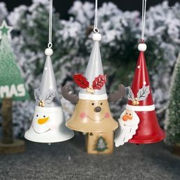 Christmas Decorations Wrought Iron Ornaments Pendant Artificial Painted Decoration Tree Home Decor