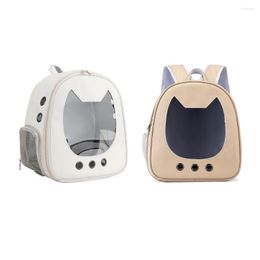 Cat Carriers Pet Carrier Bag Clear Dog Travel Shoulder Breathable Outdoor Backpack Large Bags