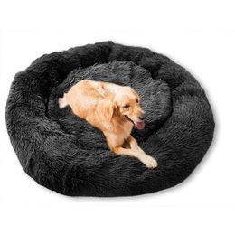 kennels pens Pet Bed for Dog Large Round Kennel Breathable Solid Houses s Cat Beds Plush Donut Sleeping Bag AntiSlip 220922